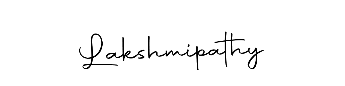 How to make Lakshmipathy name signature. Use Autography-DOLnW style for creating short signs online. This is the latest handwritten sign. Lakshmipathy signature style 10 images and pictures png