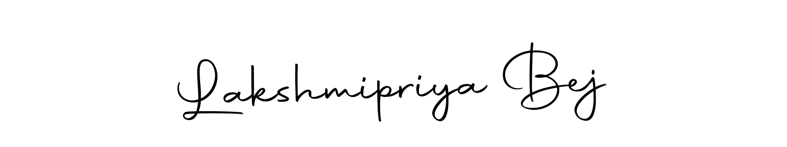 Make a beautiful signature design for name Lakshmipriya Bej. With this signature (Autography-DOLnW) style, you can create a handwritten signature for free. Lakshmipriya Bej signature style 10 images and pictures png