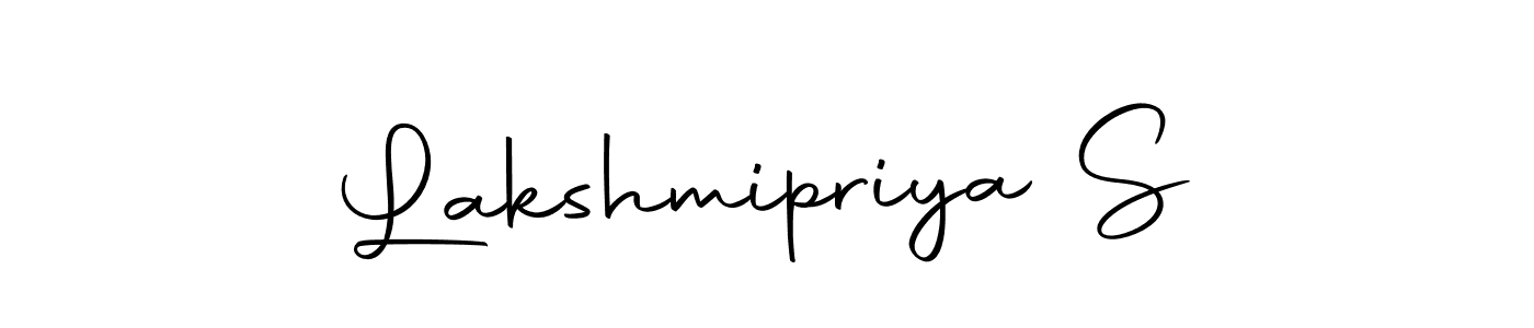 Create a beautiful signature design for name Lakshmipriya S. With this signature (Autography-DOLnW) fonts, you can make a handwritten signature for free. Lakshmipriya S signature style 10 images and pictures png
