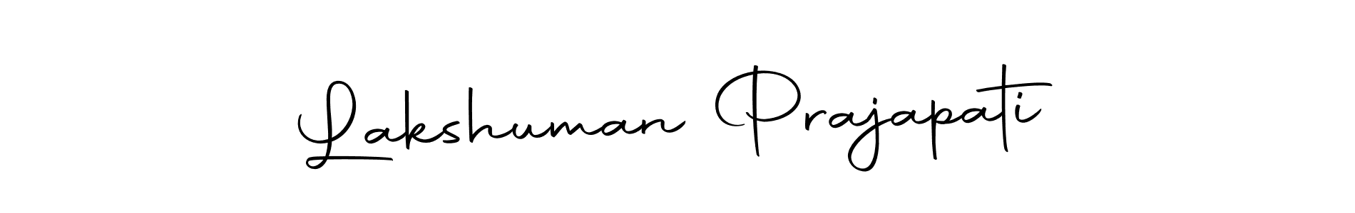 Similarly Autography-DOLnW is the best handwritten signature design. Signature creator online .You can use it as an online autograph creator for name Lakshuman Prajapati. Lakshuman Prajapati signature style 10 images and pictures png