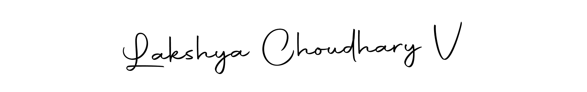 Lakshya Choudhary V stylish signature style. Best Handwritten Sign (Autography-DOLnW) for my name. Handwritten Signature Collection Ideas for my name Lakshya Choudhary V. Lakshya Choudhary V signature style 10 images and pictures png
