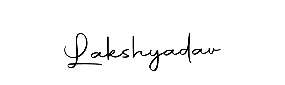 You should practise on your own different ways (Autography-DOLnW) to write your name (Lakshyadav) in signature. don't let someone else do it for you. Lakshyadav signature style 10 images and pictures png