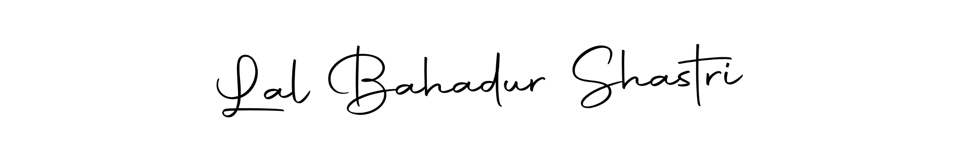 How to make Lal Bahadur Shastri name signature. Use Autography-DOLnW style for creating short signs online. This is the latest handwritten sign. Lal Bahadur Shastri signature style 10 images and pictures png