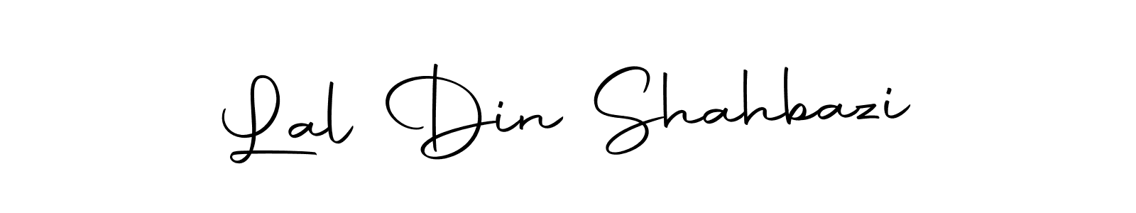 Make a short Lal Din Shahbazi signature style. Manage your documents anywhere anytime using Autography-DOLnW. Create and add eSignatures, submit forms, share and send files easily. Lal Din Shahbazi signature style 10 images and pictures png