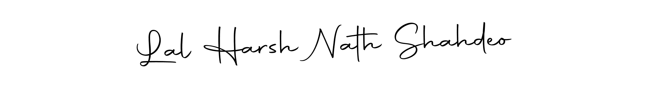 Design your own signature with our free online signature maker. With this signature software, you can create a handwritten (Autography-DOLnW) signature for name Lal Harsh Nath Shahdeo. Lal Harsh Nath Shahdeo signature style 10 images and pictures png