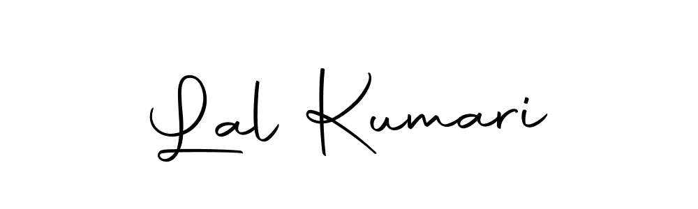 Use a signature maker to create a handwritten signature online. With this signature software, you can design (Autography-DOLnW) your own signature for name Lal Kumari. Lal Kumari signature style 10 images and pictures png