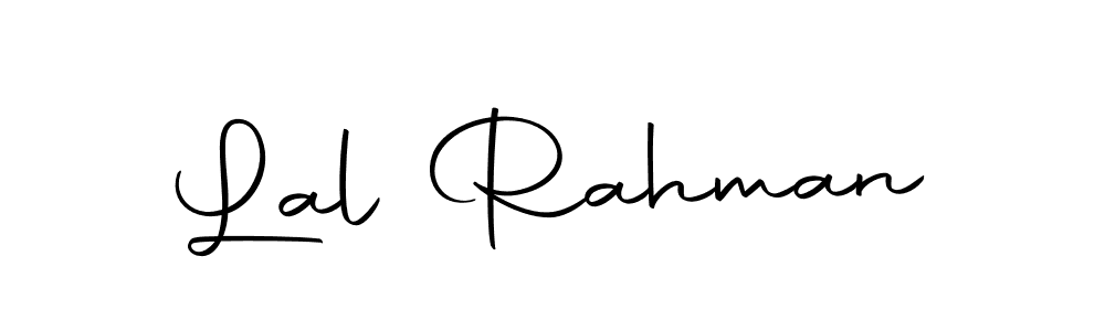 You should practise on your own different ways (Autography-DOLnW) to write your name (Lal Rahman) in signature. don't let someone else do it for you. Lal Rahman signature style 10 images and pictures png