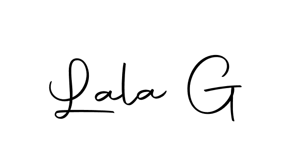 How to make Lala G signature? Autography-DOLnW is a professional autograph style. Create handwritten signature for Lala G name. Lala G signature style 10 images and pictures png