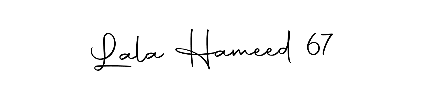 Also You can easily find your signature by using the search form. We will create Lala Hameed 67 name handwritten signature images for you free of cost using Autography-DOLnW sign style. Lala Hameed 67 signature style 10 images and pictures png