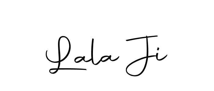 Create a beautiful signature design for name Lala Ji. With this signature (Autography-DOLnW) fonts, you can make a handwritten signature for free. Lala Ji signature style 10 images and pictures png