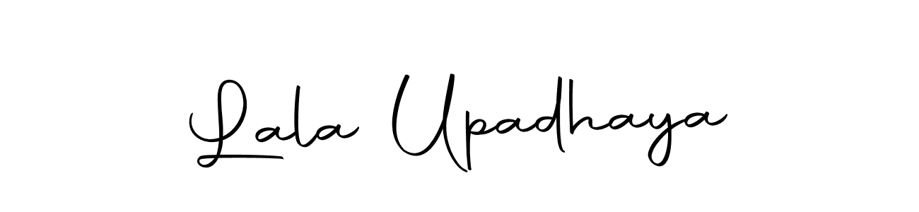 Make a beautiful signature design for name Lala Upadhaya. Use this online signature maker to create a handwritten signature for free. Lala Upadhaya signature style 10 images and pictures png