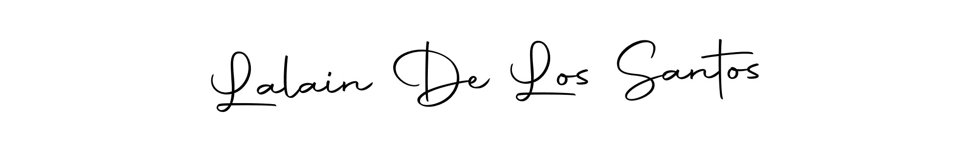 Make a short Lalain De Los Santos signature style. Manage your documents anywhere anytime using Autography-DOLnW. Create and add eSignatures, submit forms, share and send files easily. Lalain De Los Santos signature style 10 images and pictures png