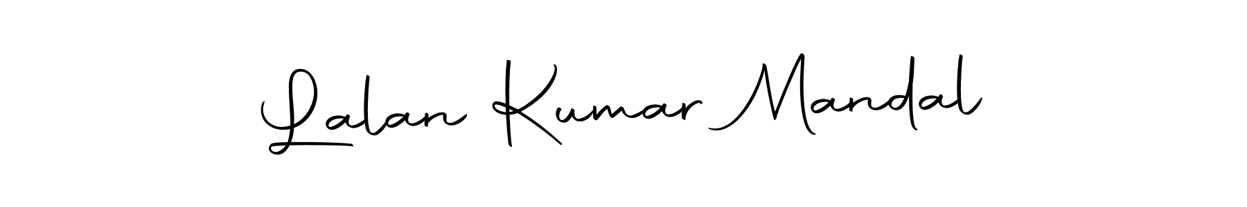 Create a beautiful signature design for name Lalan Kumar Mandal. With this signature (Autography-DOLnW) fonts, you can make a handwritten signature for free. Lalan Kumar Mandal signature style 10 images and pictures png