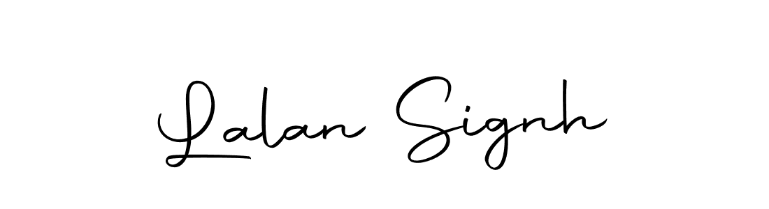 Design your own signature with our free online signature maker. With this signature software, you can create a handwritten (Autography-DOLnW) signature for name Lalan Signh. Lalan Signh signature style 10 images and pictures png