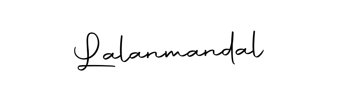 Lalanmandal stylish signature style. Best Handwritten Sign (Autography-DOLnW) for my name. Handwritten Signature Collection Ideas for my name Lalanmandal. Lalanmandal signature style 10 images and pictures png