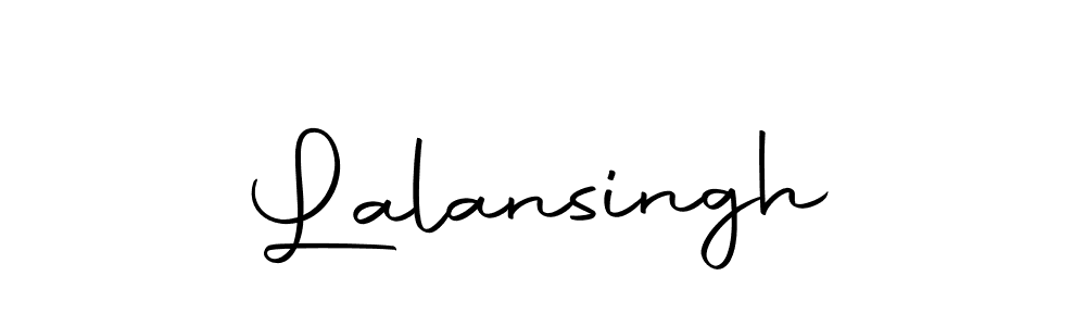 Make a beautiful signature design for name Lalansingh. Use this online signature maker to create a handwritten signature for free. Lalansingh signature style 10 images and pictures png