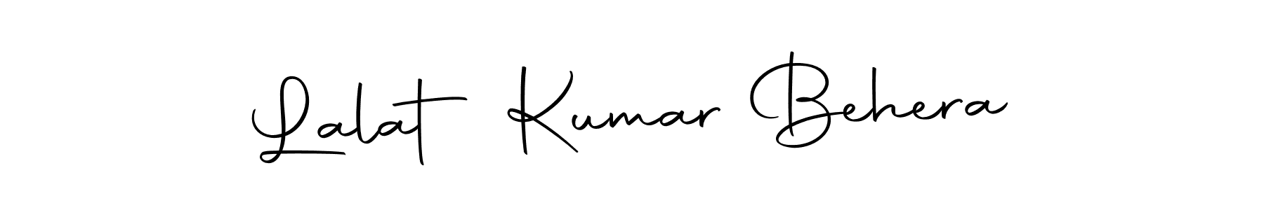 Create a beautiful signature design for name Lalat Kumar Behera. With this signature (Autography-DOLnW) fonts, you can make a handwritten signature for free. Lalat Kumar Behera signature style 10 images and pictures png