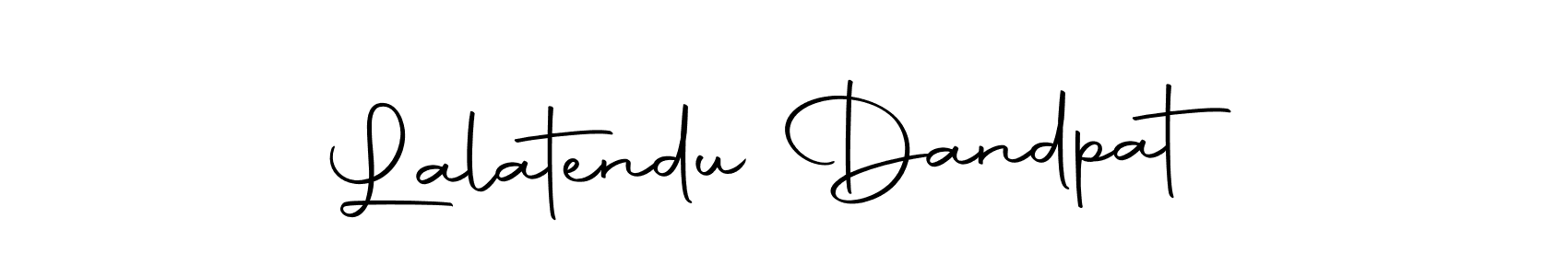 Lalatendu Dandpat stylish signature style. Best Handwritten Sign (Autography-DOLnW) for my name. Handwritten Signature Collection Ideas for my name Lalatendu Dandpat. Lalatendu Dandpat signature style 10 images and pictures png