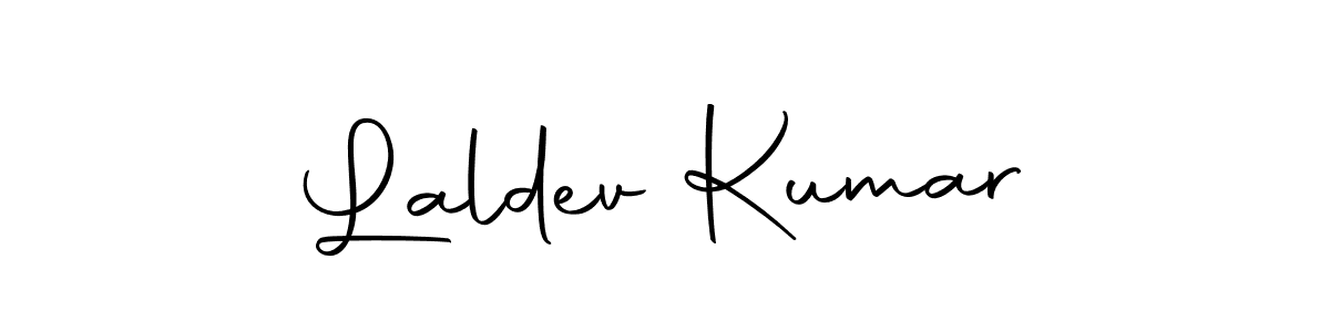 Design your own signature with our free online signature maker. With this signature software, you can create a handwritten (Autography-DOLnW) signature for name Laldev Kumar. Laldev Kumar signature style 10 images and pictures png