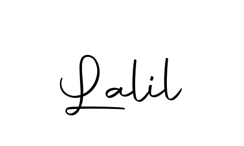 How to make Lalil signature? Autography-DOLnW is a professional autograph style. Create handwritten signature for Lalil name. Lalil signature style 10 images and pictures png