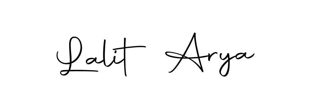 Make a beautiful signature design for name Lalit Arya. Use this online signature maker to create a handwritten signature for free. Lalit Arya signature style 10 images and pictures png