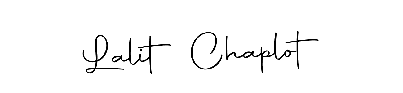How to make Lalit Chaplot name signature. Use Autography-DOLnW style for creating short signs online. This is the latest handwritten sign. Lalit Chaplot signature style 10 images and pictures png