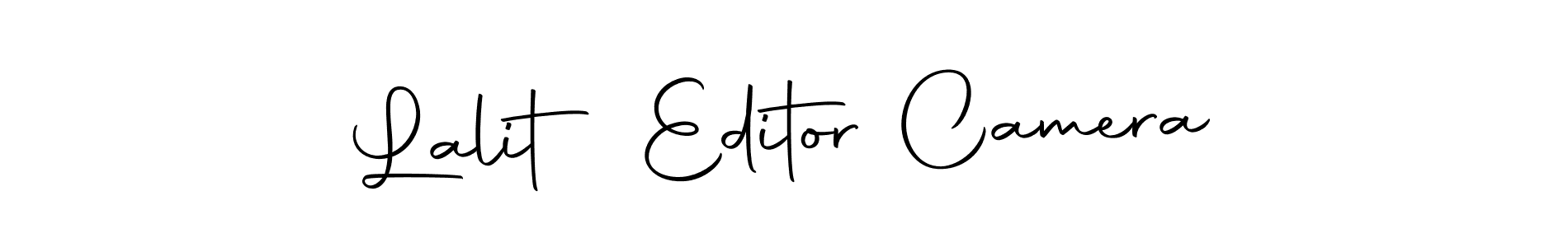 Make a beautiful signature design for name Lalit Editor Camera. With this signature (Autography-DOLnW) style, you can create a handwritten signature for free. Lalit Editor Camera signature style 10 images and pictures png