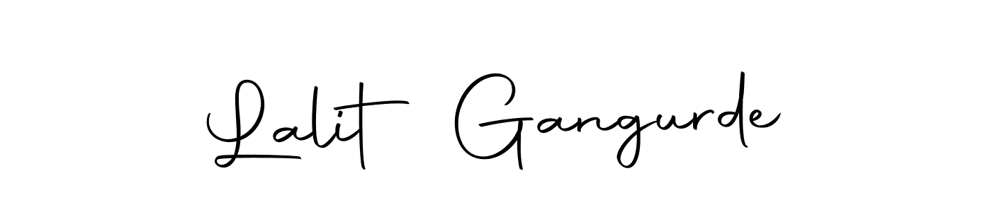 Similarly Autography-DOLnW is the best handwritten signature design. Signature creator online .You can use it as an online autograph creator for name Lalit Gangurde. Lalit Gangurde signature style 10 images and pictures png