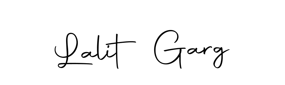 Make a beautiful signature design for name Lalit Garg. Use this online signature maker to create a handwritten signature for free. Lalit Garg signature style 10 images and pictures png