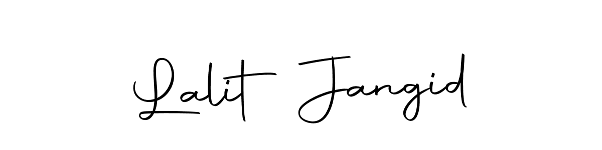 Make a beautiful signature design for name Lalit Jangid. With this signature (Autography-DOLnW) style, you can create a handwritten signature for free. Lalit Jangid signature style 10 images and pictures png