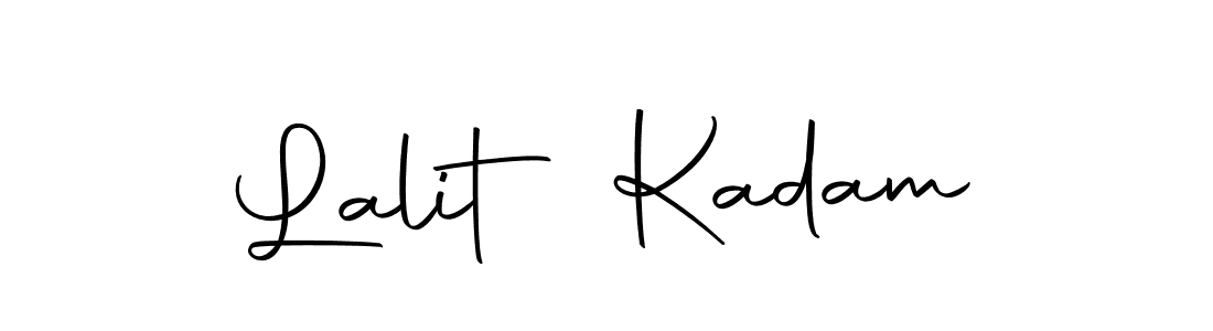 Design your own signature with our free online signature maker. With this signature software, you can create a handwritten (Autography-DOLnW) signature for name Lalit Kadam. Lalit Kadam signature style 10 images and pictures png