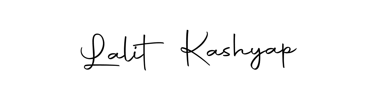 Create a beautiful signature design for name Lalit Kashyap. With this signature (Autography-DOLnW) fonts, you can make a handwritten signature for free. Lalit Kashyap signature style 10 images and pictures png