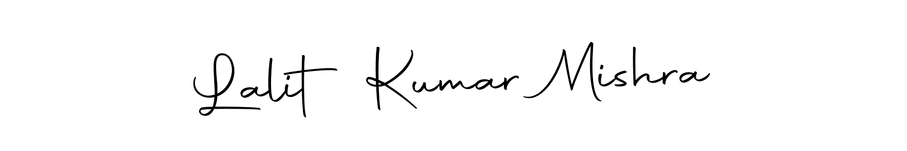 Also we have Lalit Kumar Mishra name is the best signature style. Create professional handwritten signature collection using Autography-DOLnW autograph style. Lalit Kumar Mishra signature style 10 images and pictures png