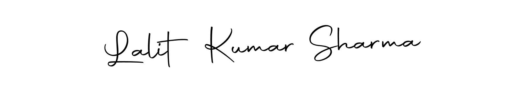 It looks lik you need a new signature style for name Lalit Kumar Sharma. Design unique handwritten (Autography-DOLnW) signature with our free signature maker in just a few clicks. Lalit Kumar Sharma signature style 10 images and pictures png