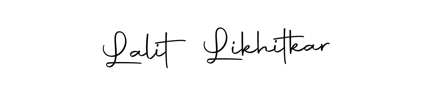The best way (Autography-DOLnW) to make a short signature is to pick only two or three words in your name. The name Lalit Likhitkar include a total of six letters. For converting this name. Lalit Likhitkar signature style 10 images and pictures png