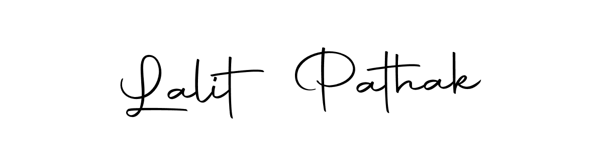 Make a short Lalit Pathak signature style. Manage your documents anywhere anytime using Autography-DOLnW. Create and add eSignatures, submit forms, share and send files easily. Lalit Pathak signature style 10 images and pictures png