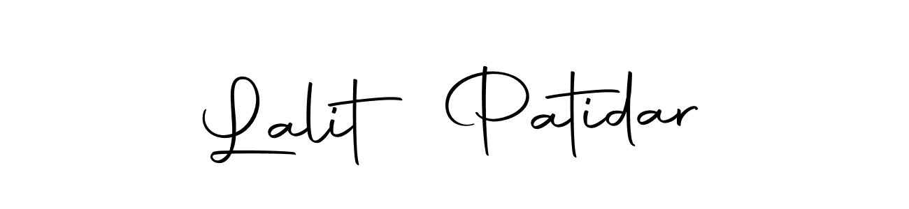 Similarly Autography-DOLnW is the best handwritten signature design. Signature creator online .You can use it as an online autograph creator for name Lalit Patidar. Lalit Patidar signature style 10 images and pictures png