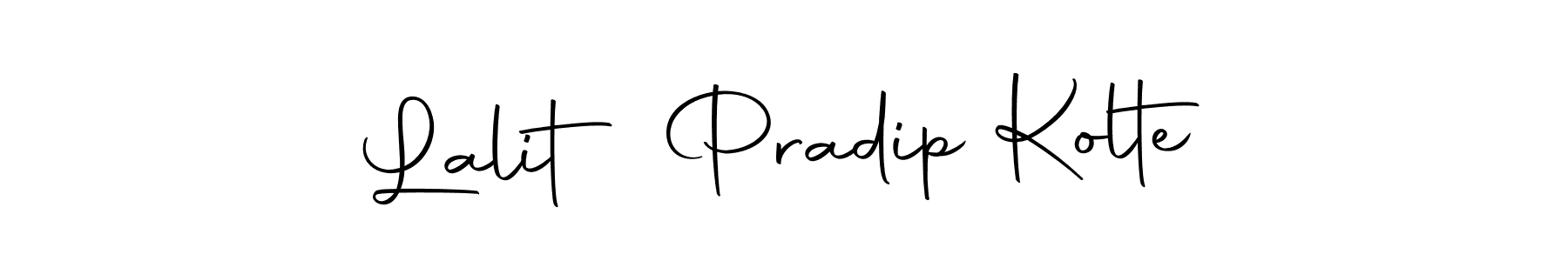 Make a beautiful signature design for name Lalit Pradip Kolte. Use this online signature maker to create a handwritten signature for free. Lalit Pradip Kolte signature style 10 images and pictures png