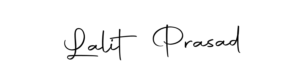 Use a signature maker to create a handwritten signature online. With this signature software, you can design (Autography-DOLnW) your own signature for name Lalit Prasad. Lalit Prasad signature style 10 images and pictures png