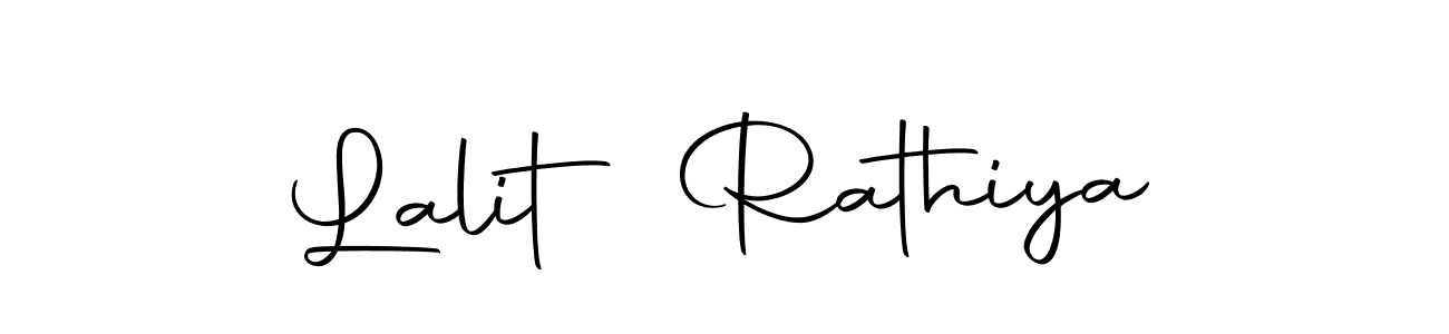 Also we have Lalit Rathiya name is the best signature style. Create professional handwritten signature collection using Autography-DOLnW autograph style. Lalit Rathiya signature style 10 images and pictures png