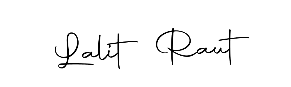 Create a beautiful signature design for name Lalit Raut. With this signature (Autography-DOLnW) fonts, you can make a handwritten signature for free. Lalit Raut signature style 10 images and pictures png