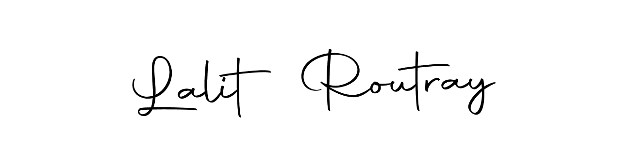 How to make Lalit Routray signature? Autography-DOLnW is a professional autograph style. Create handwritten signature for Lalit Routray name. Lalit Routray signature style 10 images and pictures png
