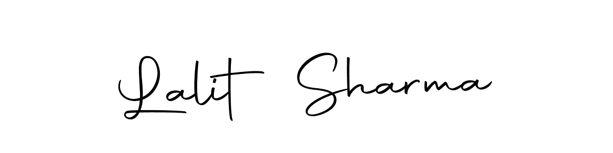 You can use this online signature creator to create a handwritten signature for the name Lalit Sharma. This is the best online autograph maker. Lalit Sharma signature style 10 images and pictures png