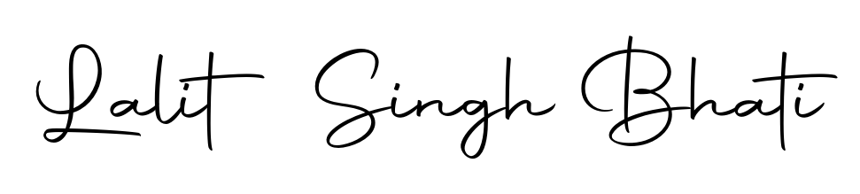 How to make Lalit Singh Bhati signature? Autography-DOLnW is a professional autograph style. Create handwritten signature for Lalit Singh Bhati name. Lalit Singh Bhati signature style 10 images and pictures png