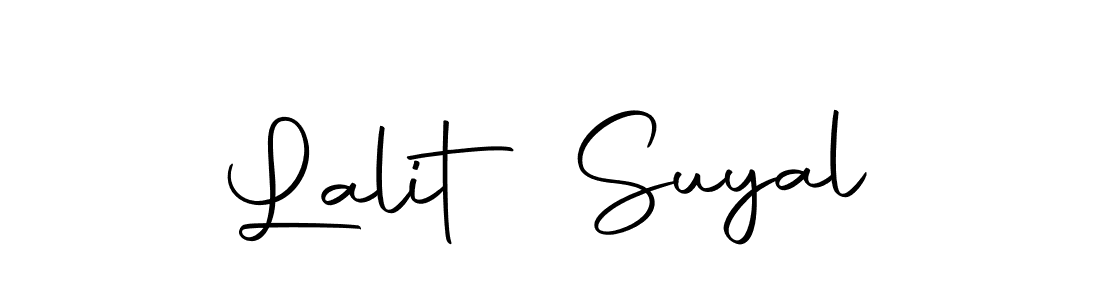 Similarly Autography-DOLnW is the best handwritten signature design. Signature creator online .You can use it as an online autograph creator for name Lalit Suyal. Lalit Suyal signature style 10 images and pictures png