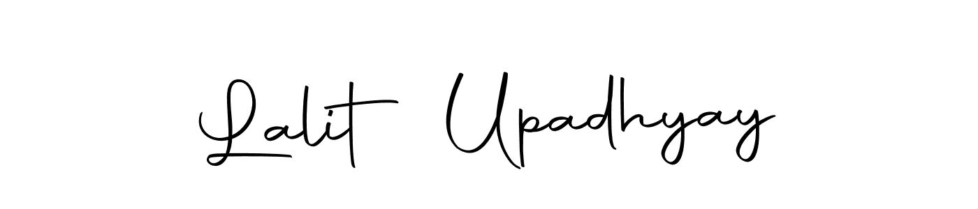 if you are searching for the best signature style for your name Lalit Upadhyay. so please give up your signature search. here we have designed multiple signature styles  using Autography-DOLnW. Lalit Upadhyay signature style 10 images and pictures png