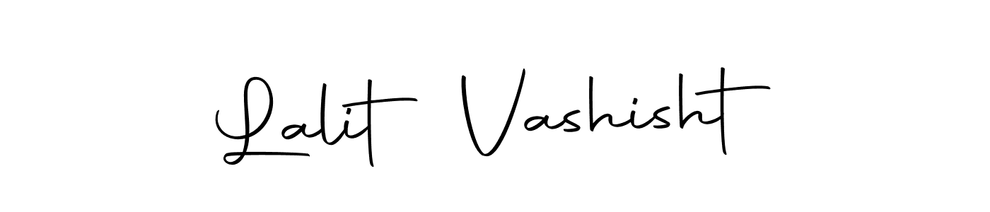 Make a beautiful signature design for name Lalit Vashisht. With this signature (Autography-DOLnW) style, you can create a handwritten signature for free. Lalit Vashisht signature style 10 images and pictures png