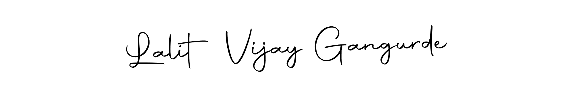 It looks lik you need a new signature style for name Lalit Vijay Gangurde. Design unique handwritten (Autography-DOLnW) signature with our free signature maker in just a few clicks. Lalit Vijay Gangurde signature style 10 images and pictures png