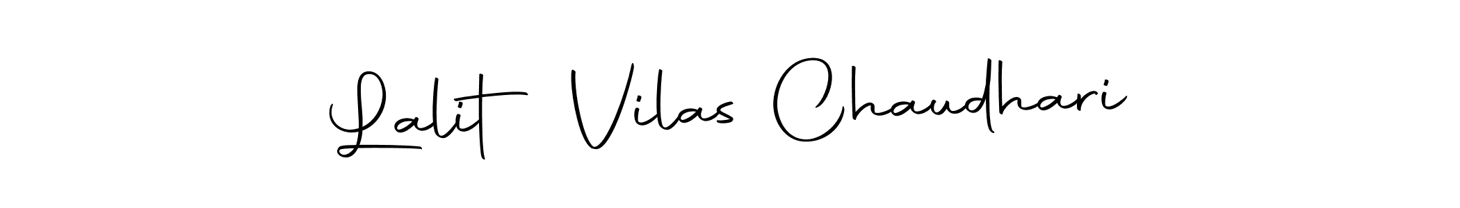 You should practise on your own different ways (Autography-DOLnW) to write your name (Lalit Vilas Chaudhari) in signature. don't let someone else do it for you. Lalit Vilas Chaudhari signature style 10 images and pictures png