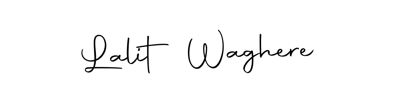Lalit Waghere stylish signature style. Best Handwritten Sign (Autography-DOLnW) for my name. Handwritten Signature Collection Ideas for my name Lalit Waghere. Lalit Waghere signature style 10 images and pictures png